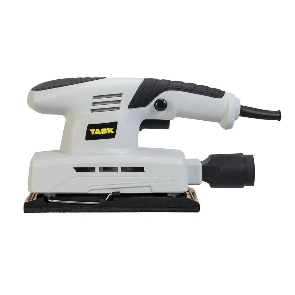 135W Electric Sander 1/3 Sheet Orbital Dust Extraction   31 Mixed Sanding Sheets